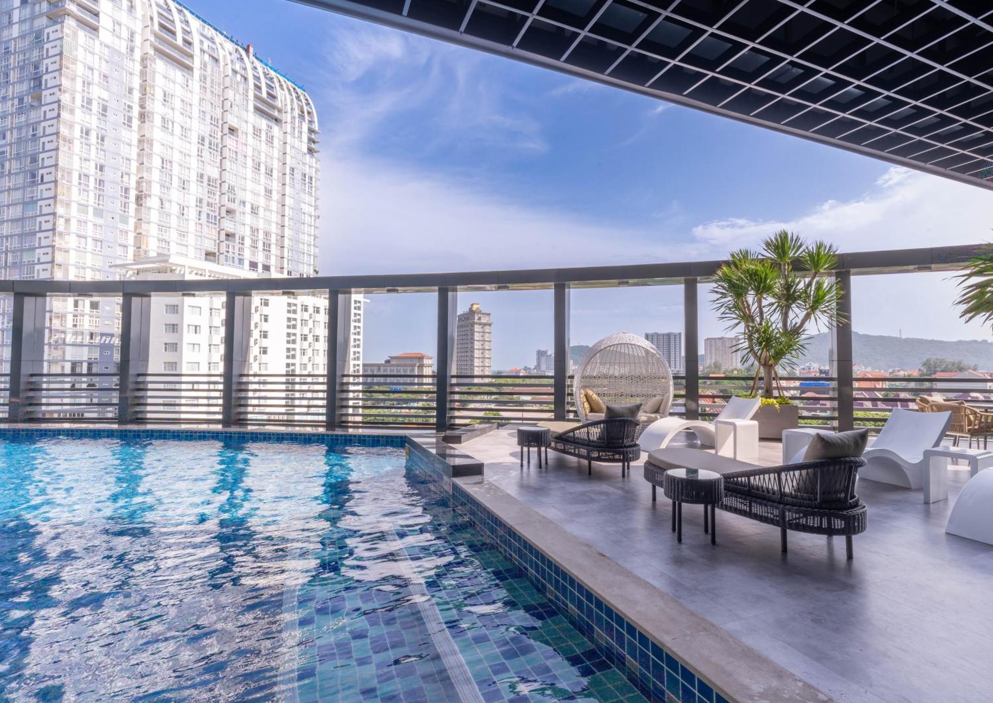 The Malibu Hotel Vung Tau Exterior foto